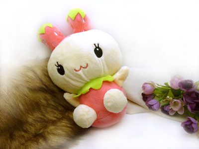 卡通鑰匙扣小動物毛絨玩具布娃娃掛件婚慶結(jié)婚禮品禮物玩具批發(fā)-六B22頭