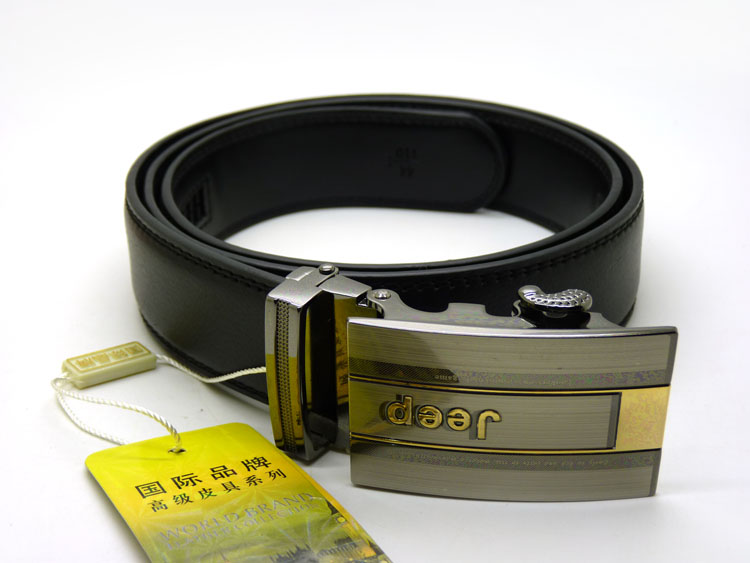 皮帶男士真皮進(jìn)口頭層牛皮自動(dòng)扣腰帶褲帶純正品-z7號(hào)