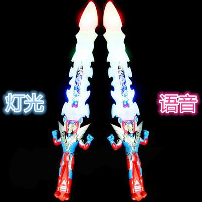閃光音樂刀劍混搭 54CM超長武士刀劍男孩發(fā)光 地攤夜市熱賣玩具A27-3-5A26-3-1