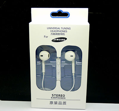 原裝品質(zhì)高音質(zhì) 萬能通用 蝸牛式 接聽 調(diào)音國產(chǎn)耳機-三星六B11-1-4