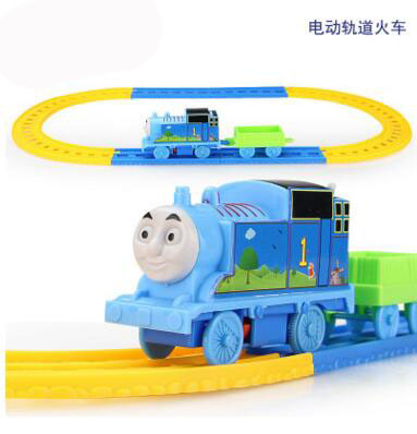 軌道小火車 兒童電動(dòng)軌道玩具車地?cái)偀豳u玩具批發(fā)混批opp裝六B26-3-2