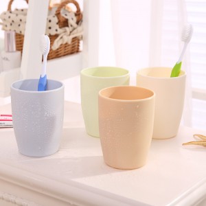 簡約漱口情侶塑料洗漱杯300/箱