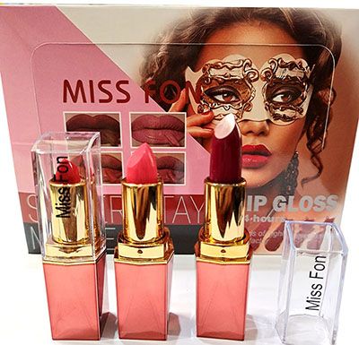 正品MISS FON LIP STICK炫彩迷人瑩潤口紅 滋潤保濕ST907六c1-1-4