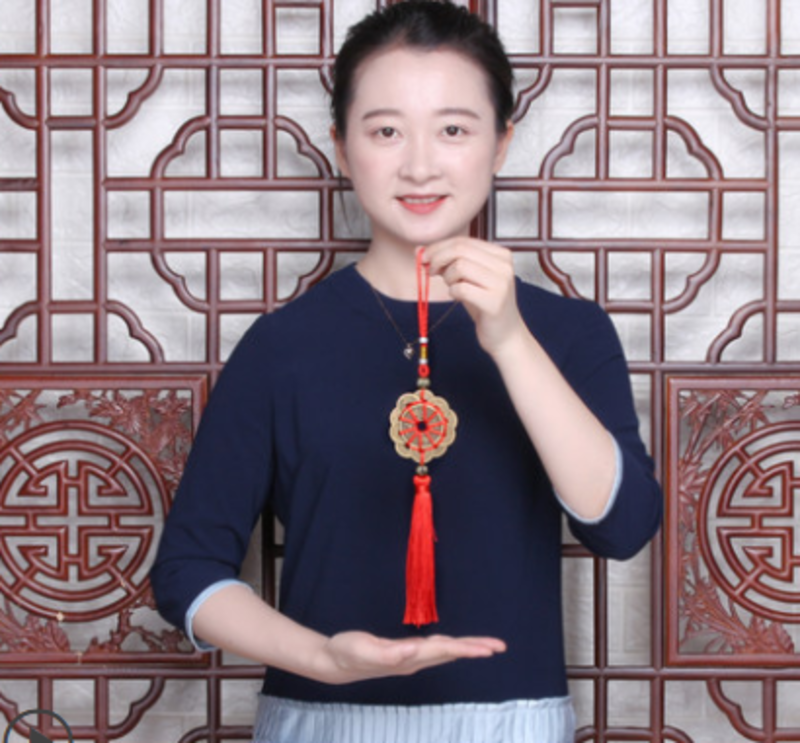 十四帝銅錢(qián)葫蘆流蘇中國(guó)結(jié)掛飾室內(nèi)客廳招財(cái)進(jìn)寶裝飾品掛件六C2-2-1
