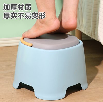 0013加厚兒童凳客廳簡(jiǎn)約茶幾凳可疊放手提防滑凳成人入戶換鞋凳36/件六B21-4-1
