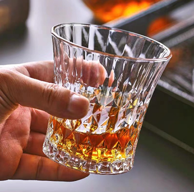 13602威士忌酒杯加厚玻璃杯家用水杯創(chuàng)意洋酒杯酒吧啤酒杯六B27-3-2