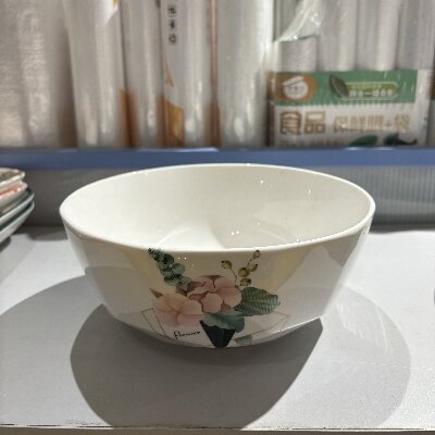 （一等）8寸鉆石湯碗家用新款陶瓷餐具吃飯碗大號湯面碗—優(yōu)佳麗20個/件六A1-1-1