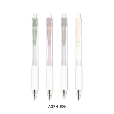 AGPH1809 速干（黑）0.5mm按動針順芯中性筆