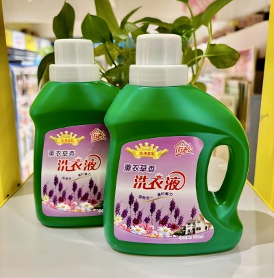 （40/箱）500ml好老公香型薰衣草洗衣液香味持久留香護(hù)衣洗衣液六A2-2-1